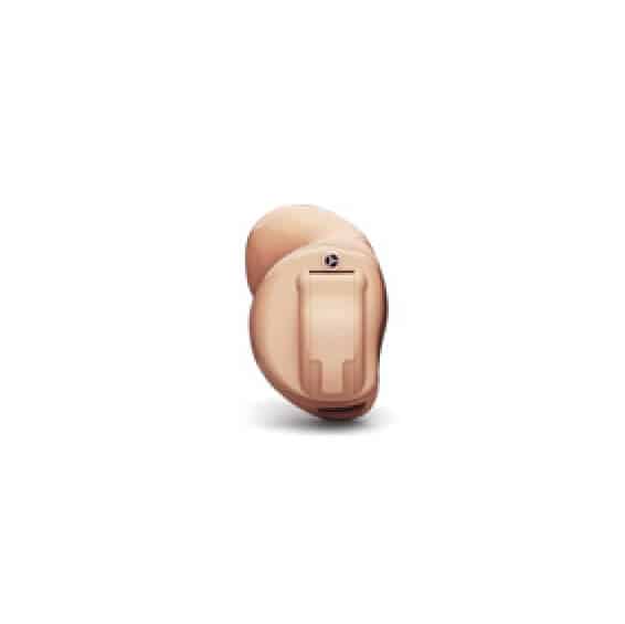 Beige Phonak Completely-In-Canal (CIC) hearing aid